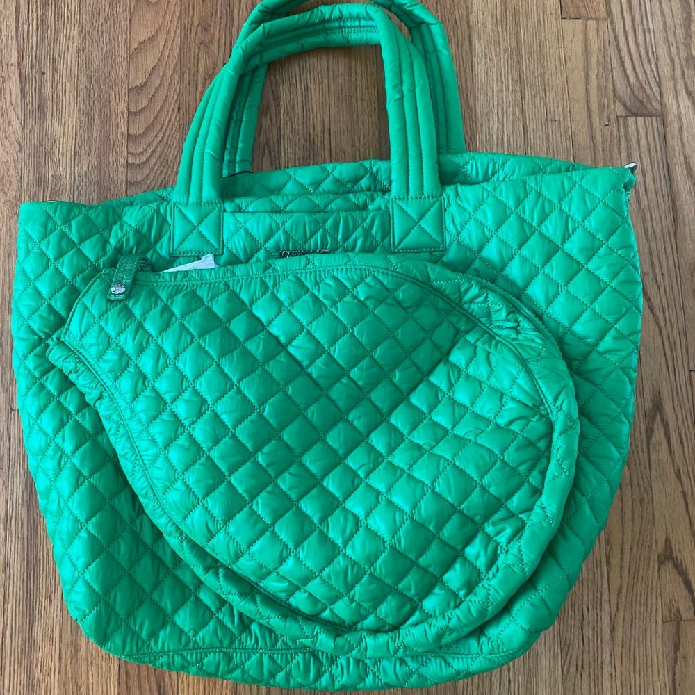 MZ Wallace Tennis Large Metro Tote Deluxe - Green!